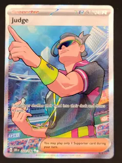 Judge Trainer 222/182 - Pokemon Destined Rivals | Full Art Rare Holo M/NM - Image 1