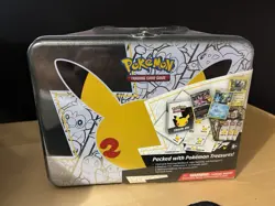 Pokemon Celebrations 25th Anniversary Chest Tin SEALED - Image 1