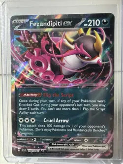 2024 Pokemon SVP En Shrouded Fable Fezandipiti 038/064 - Image 1