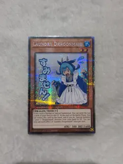 RA05-EN095 Laundry Dragonmaid Variant Art Starlight Rare 1st Ed YuGiOh - Image 1