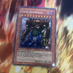 Yu-Gi-Oh! TCG Gate Guardian Metal Raiders MRD-E000 Unlimited Secret Rare - Image 1
