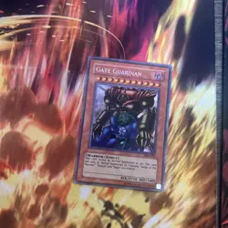 Yu-Gi-Oh! TCG Gate Guardian Metal Raiders MRD-E000 Unlimited Secret Rare - Image 4