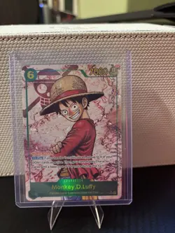 Monkey D Luffy OP13-118 SEC Alt Art One Piece Carrying On His Will English - Image 1