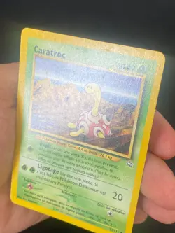 CARTE POKEMON CARATROC 72/111 FR COMMUNE NEO GENESIS - TBE/EXC - Image 2
