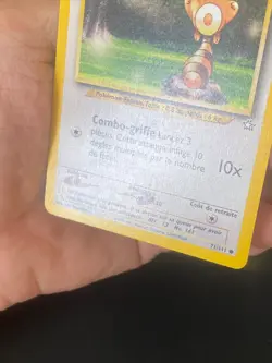 CARTE POKEMON FOUINETTE 71/111 FR COMMUNE NEO GENESIS - TBE/EXC - Image 3