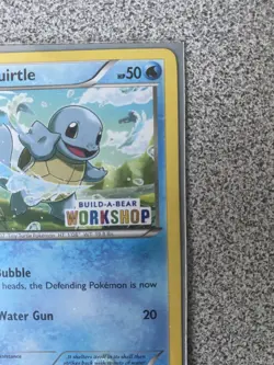 2013 Pokemon Black & White Plasma Blast Squirtle Build A Bear Workshop 14/101 NM - Image 2