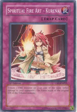 Yugioh Spiritual Water Art - AOI CRV-EN051 Common LP - Image 1