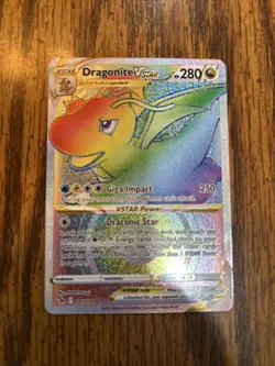 Dragonite VSTAR (Secret) 081/078 Pokemon GO Holo - Image 1