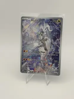 Pokemon TCG N's Reshiram 167/159 SV09 Illustration Rare Holo 130 HP - Image 1