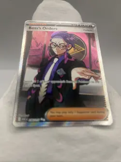 Boss’s Orders 256/217 Ultra Rare Full Art Pokemon TCG Ascended Heroes NM - Image 1