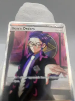 Boss’s Orders 256/217 Ultra Rare Full Art Pokemon TCG Ascended Heroes NM - Image 2