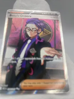 Boss’s Orders 256/217 Ultra Rare Full Art Pokemon TCG Ascended Heroes NM - Image 3