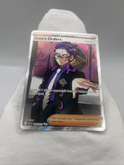 Boss’s Orders 256/217 Ultra Rare Full Art Pokemon TCG Ascended Heroes NM - Image 5
