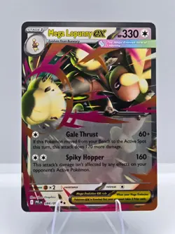 Mega Lopunny ex 084/094 Double Rare Phantasmal Flames Pokemon NM - Image 1