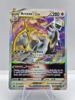 Arceus VSTAR SWSH307 Holo Promo Sword & Shield Promo Pokemon NM - Image 1