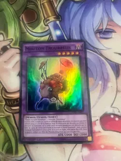 FRIGHTFUR SHEEP FRENCH SUPER RARE FUEN-EN023 FR023 NEAR MINT YUGIOH - Image 1