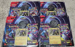 Pokemon x4 Mega Evolution & Phantasmal Flames 2-Pack Blister Sealed - Raikou - Image 1