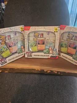 Pokemon 151 Poster Collection Box Display Case Dollar General Exclusive X6 - Image 3