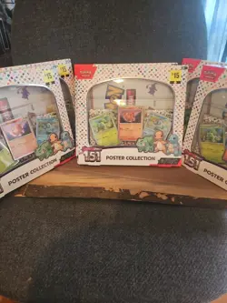 Pokemon 151 Poster Collection Box Display Case Dollar General Exclusive X6 - Image 4