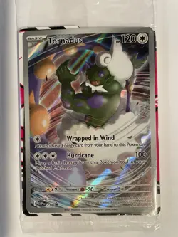Sealed Tornadus # 210 Scarlet & Violet Black Star Promo Pokemon - Image 2