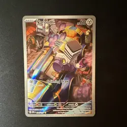 Pokemon Varoom SV03 Obsidian Flames 206/197 60 HP Illustration Rare Holo English - Image 1