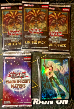 Yu-Gi-Oh! 3x 2025 World Championship Limited Pack | 1x Magnificent Mavens + More - Image 1