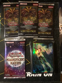 Yu-Gi-Oh! 3x 2025 World Championship Limited Pack | 1x Magnificent Mavens + More - Image 2