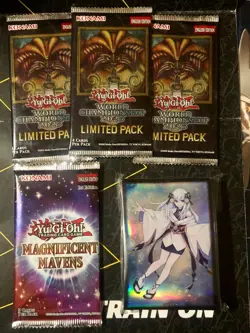 Yu-Gi-Oh! 3x 2025 World Championship Limited Pack | 1x Magnificent Mavens + More - Image 3