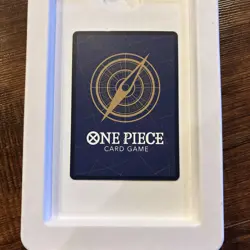 One Piece TCG - Monkey.D.Luffy P-043 (2nd Anniversary Stamped Promo) King NM - Image 2