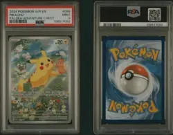 Pikachu 088 Sv: Scarlet & Violet Black Star Promo Card Mint PSA 9 - Image 3