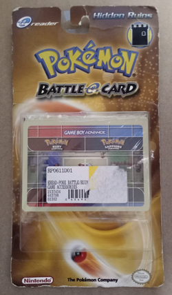 Pokemon 2003 Battle-e-Card Ruby/Sapphire Hidden Ruins New Sealed (F14-22) - Image 1
