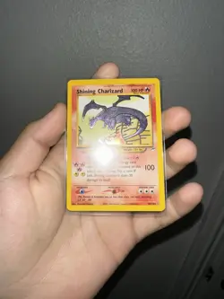 Pokemon Shining Charizard 107/105 Neo Destiny Secret Rare Holo 100 HP Card - Image 3