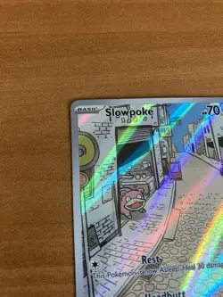 Slowpoke 204/198 Scarlet & Violet Illustration Rare Holo Pokemon Card NM - Image 5