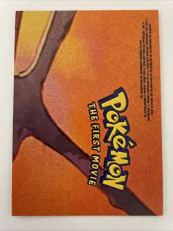 Pokemon Topps Sticker Card #S7 Raichu & Pikachu Black Logo - TCCCX - Image 2