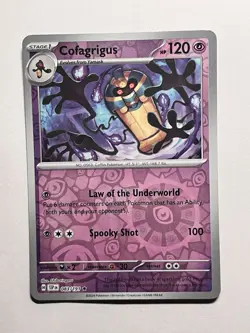 Cofagrigus 083/191 SV08: Surging Sparks Reverse Holo Pokemon Card NM - Image 1