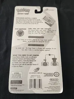 Pokemon E Reader Battle Card Iron Defense SEALED - Image 2