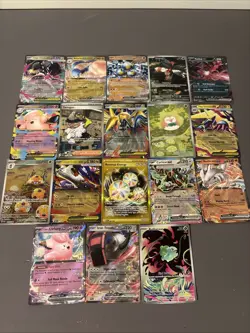 Pokemon TCG Bulk Lot Of 18 Cards Full Art Ex & Promo NM Condition - Image 1