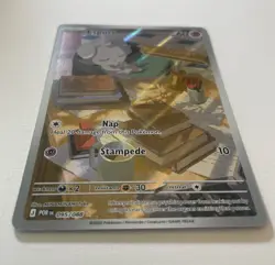 Pokemon TCG Espurr 095/088 POR Rare Full Art Holo MINAMINAMI Take Basic Card - Image 5