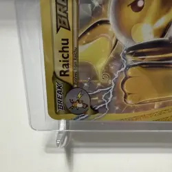 Raichu BREAK 50 BREAKthrough English Pokemon Card B2 NM - Image 5