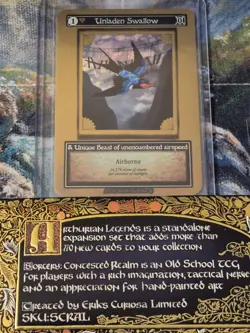 Sorcery Contested Realm Curio Unladen Swallow Arthurian Legends - Image 2