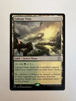 Canopy Vista - MTG Adventures In The Forgotten Realms: Commander - NM - Image 1