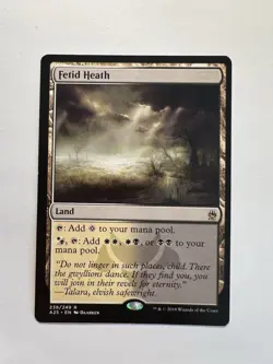 Fetid Heath - MTG Masters 25 - LP - Image 1