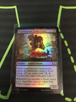 MTG Magic The Gathering Experimental Confectioner Foil Food Token Commander - Image 1