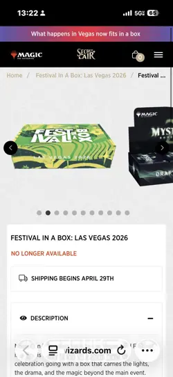 “MTG Festival in a Box Las Vegas 2026 Secret Lair PRESALE IN HAND CONFIRMED” - Image 2