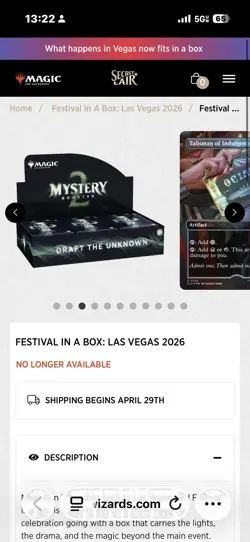 “MTG Festival in a Box Las Vegas 2026 Secret Lair PRESALE IN HAND CONFIRMED” - Image 4