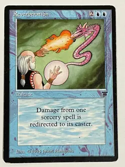 MTG - Reverberation - Legends - LP English Magic 1994 - Image 1