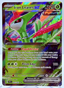 Iron Leaves EX S&V Temporal Forces 25/162-Near Mint/Mint-Pokemon TCG - Image 1
