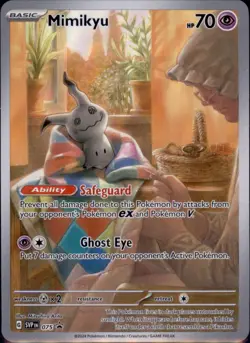 Mimikyu #075 Black Star Promo Paldean Fates Pokemon 2024 NM - Image 1