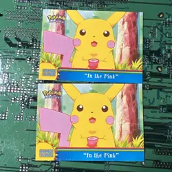 In the Pink OR5 Pokemon Topps Series 3 Orange Islands Blue Logo 1st Print 2 - Image 1