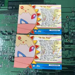 In the Pink OR5 Pokemon Topps Series 3 Orange Islands Blue Logo 1st Print 2 - Image 5